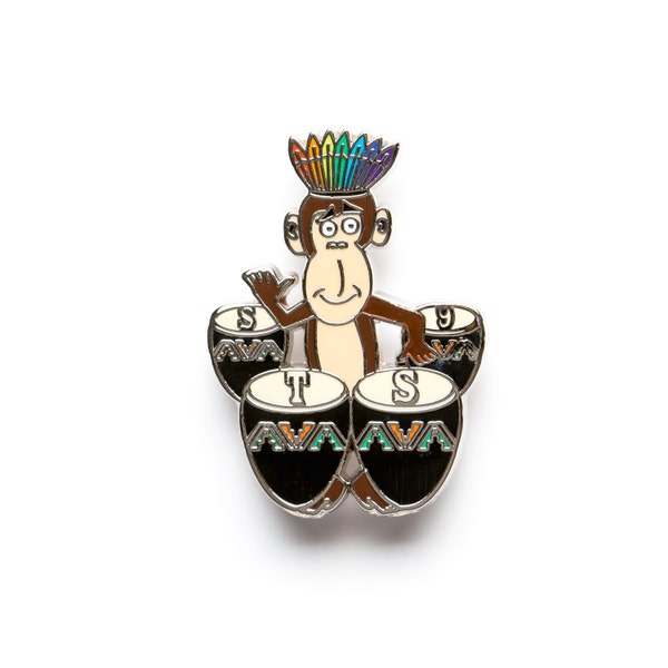 STS9 Monkey Music Pin