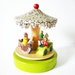 German Vintage Seiffen Carousel Merry go Around with Riding Horses and Cars - a Vintage item from the 60ies