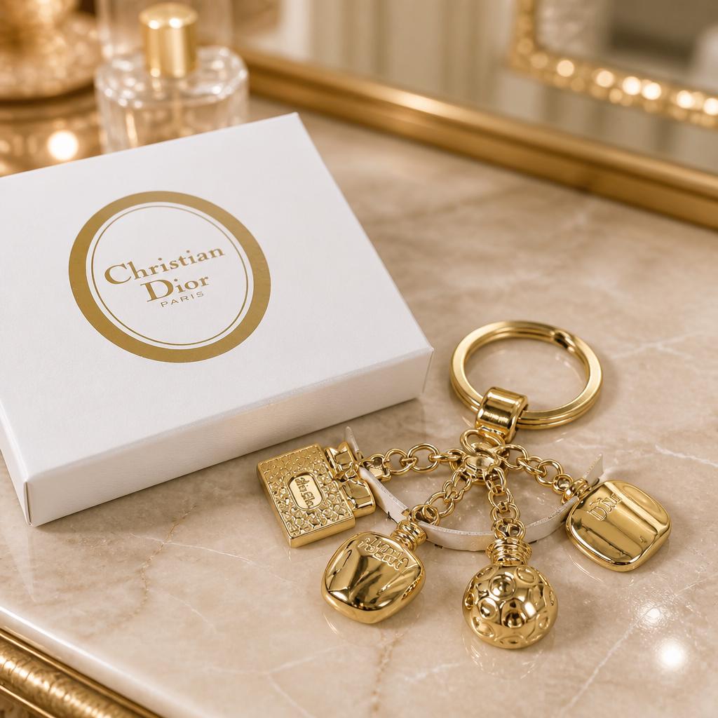 Dior Vintage Keychain - Etsy