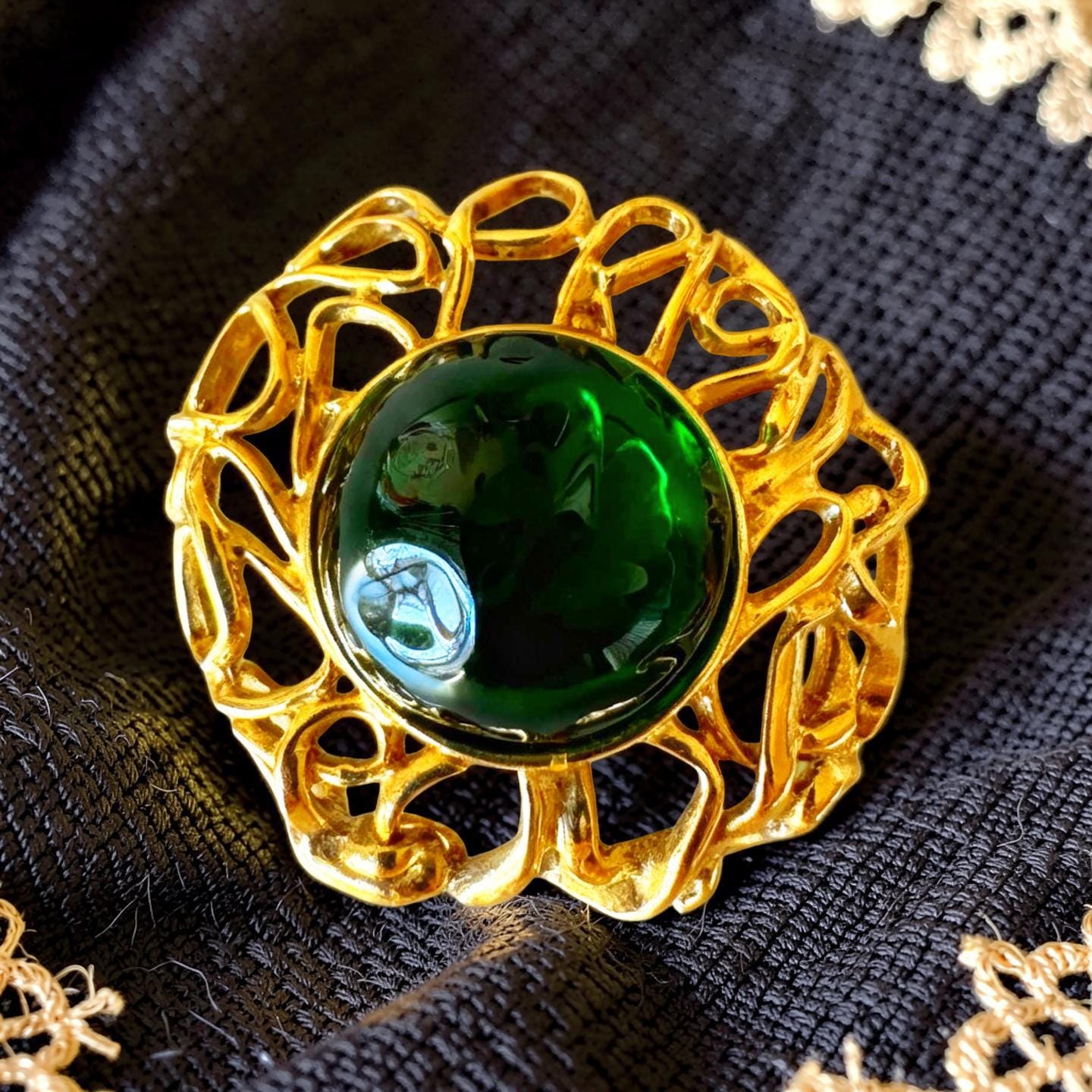 Authentic Ysl Brooch - Etsy