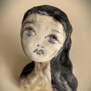 Porcelain paper clay ceramic Mermaid &#39;Lorelei&#39;
