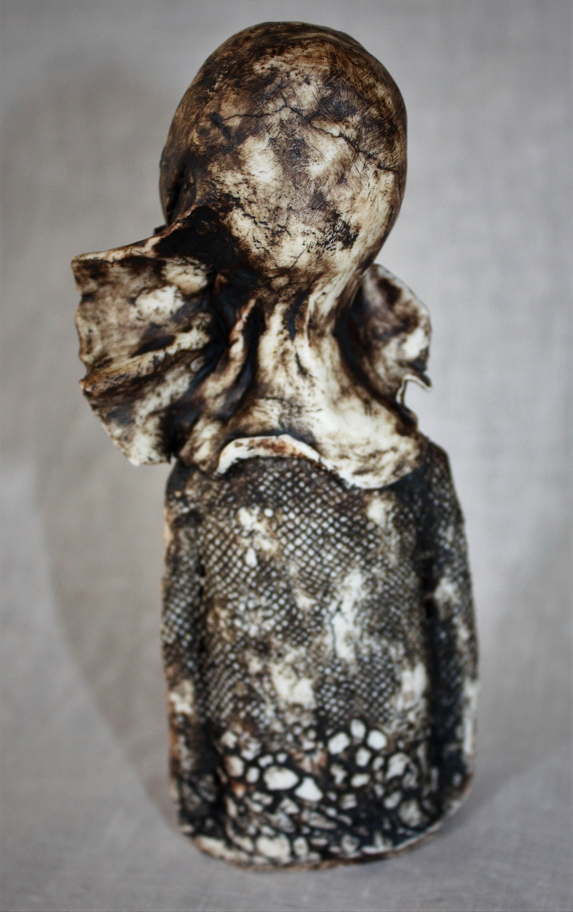 Ceramic Porcelain Paper Clay Sculpture 'sophia' Etsy