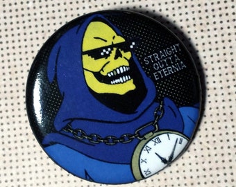 Skeletor Hip-Hop Button