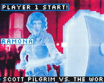 Ramona Flowers Scott Pilgrim Print
