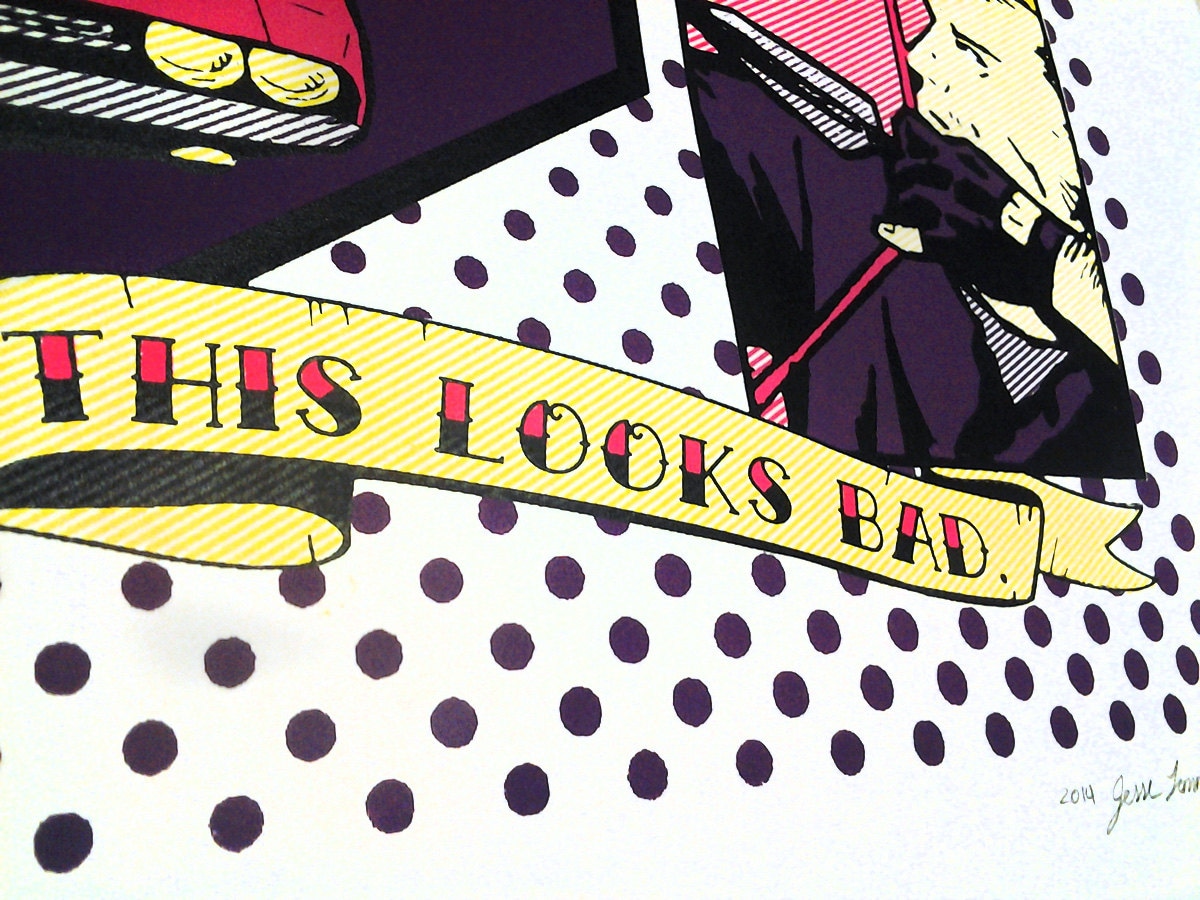 Hawkeye Marvel Comics Pop Art Silkscreen Print - Etsy