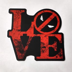 Liefdessticker Deadpool
