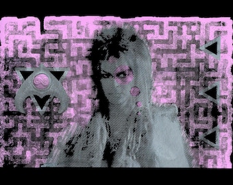 Jareth Labyrinth Pop Art Print