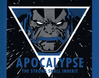 X-Men Apocalypse hand-pulled silkscreen print