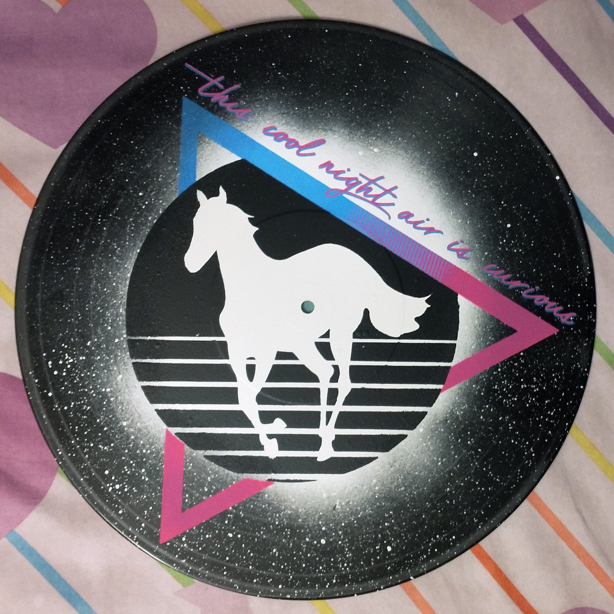 Deftones White Pony Vinyl Record Silkscreen Print