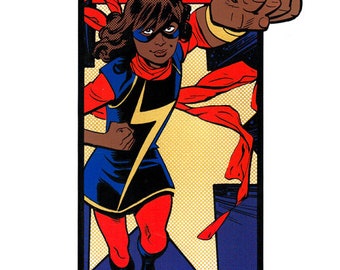 Ms Marvel Art | Etsy Ms Marvel Art | Etsy