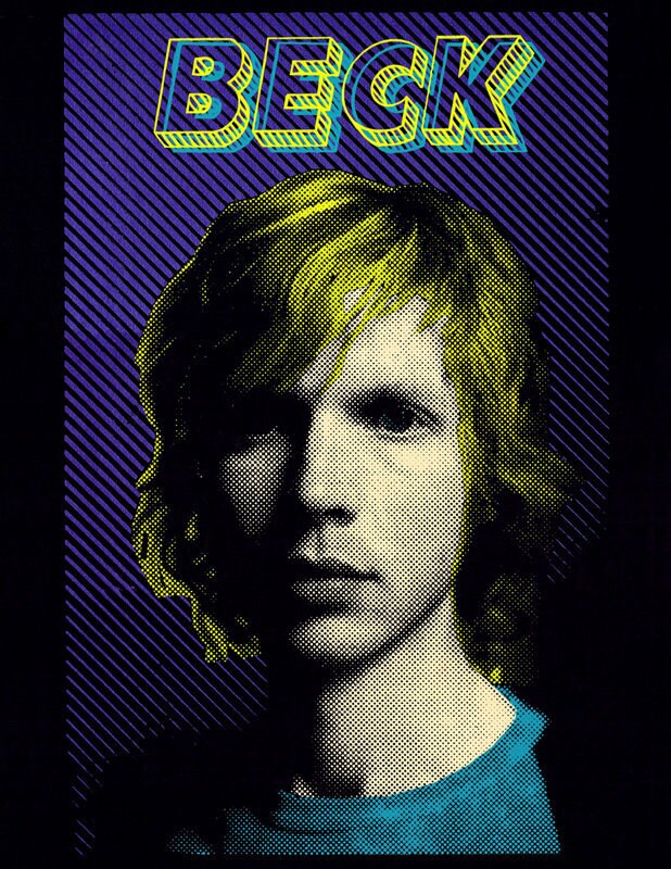 BECK ポスター Beck hansen - Etsy 日本