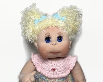 Soft Sculpture Doll,  Soft Cloth Baby Doll 26" READY TO SHIP