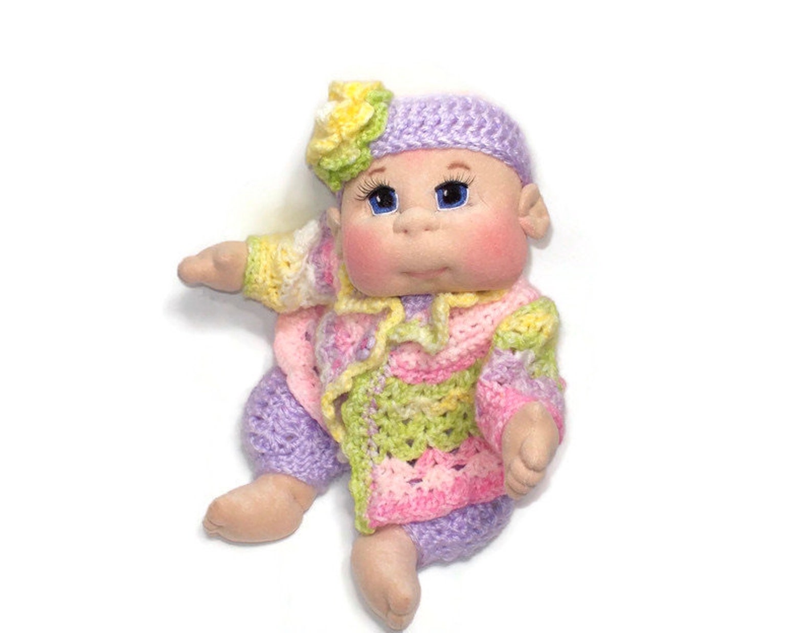 Soft Cloth Baby Doll 14 READY TO SHIP Etsy