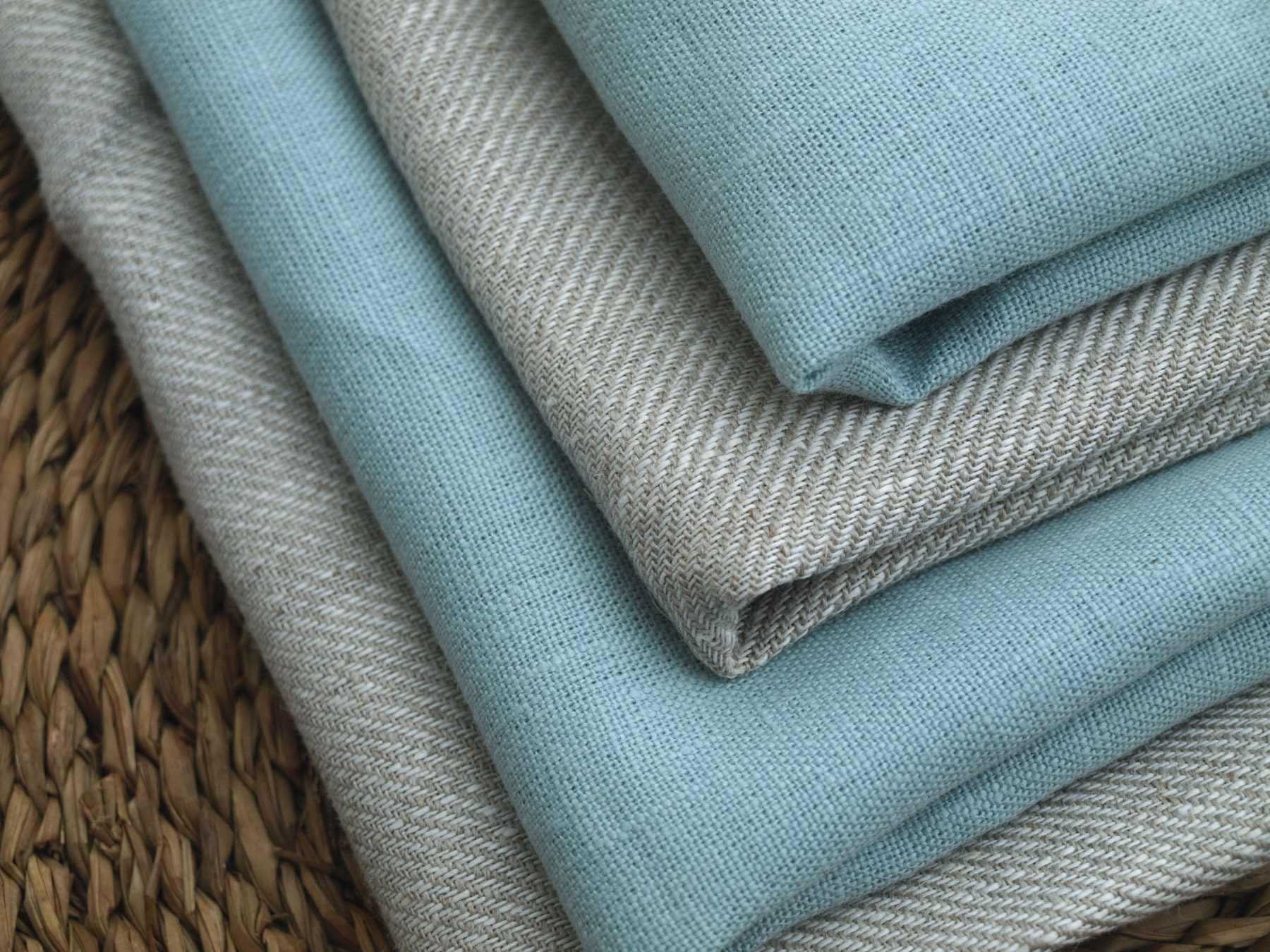mint colored towels
