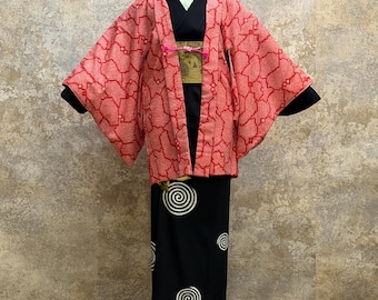 Tie-dyeing　Haori (a type of Japanese jacket) 0050