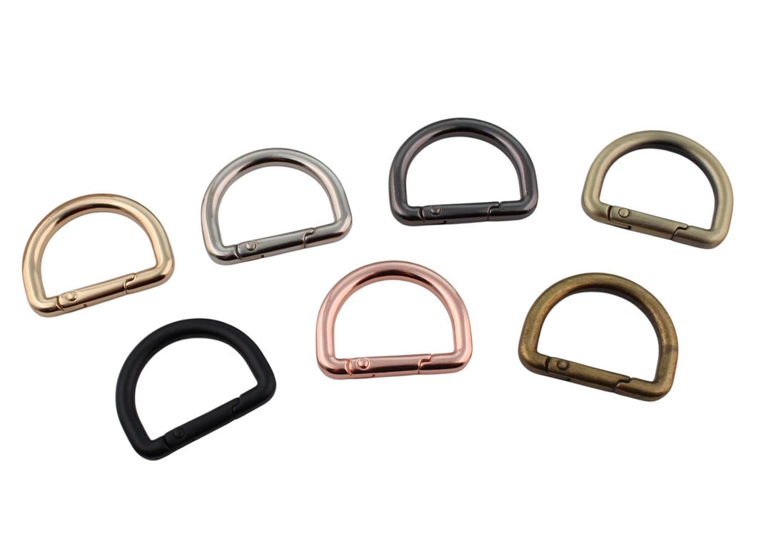 Spring Gates D Rings Buy Metal D-ring 19 Mm Inner Spring D-ring Push Gate Snap Hook Online ...