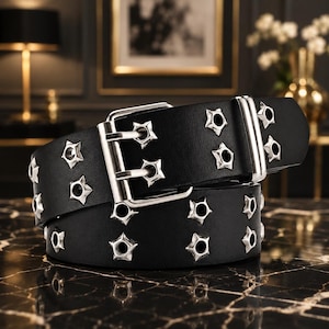 Y2k Studded Belt - Etsy