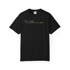 Programmer T-Shirt | Python Code Humor, Debugging Tee image 2