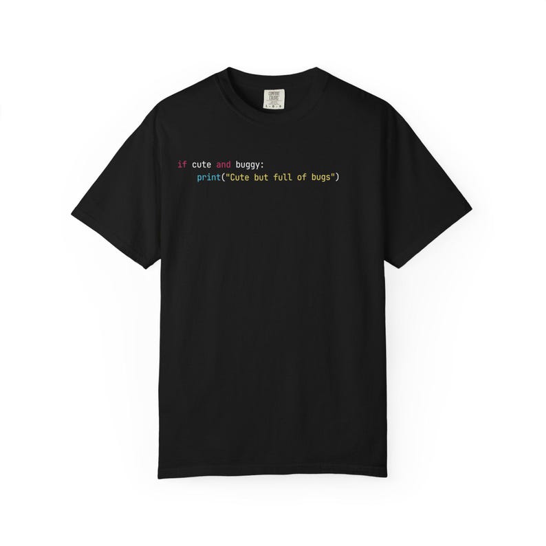 Programmer T-Shirt | Python Code Humor, Debugging Tee image 2