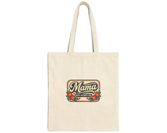 Mama floral crest Tote | Mother’s Day, sentimental mom life