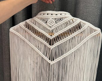 Macrame Poncho Cape Tutorial, Boho Style Video Guide