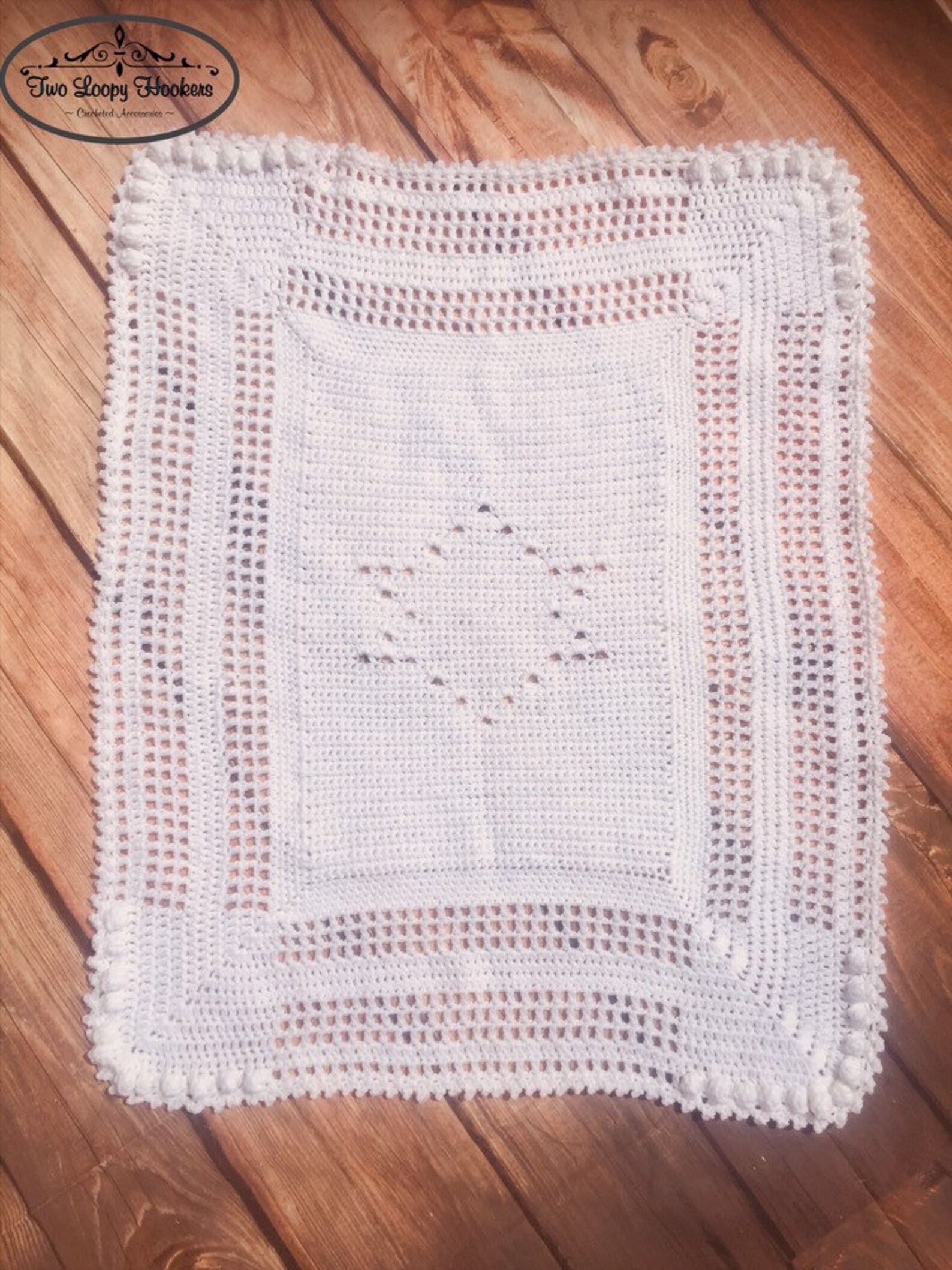 Crocheted Star of David Baby Blanket Etsy