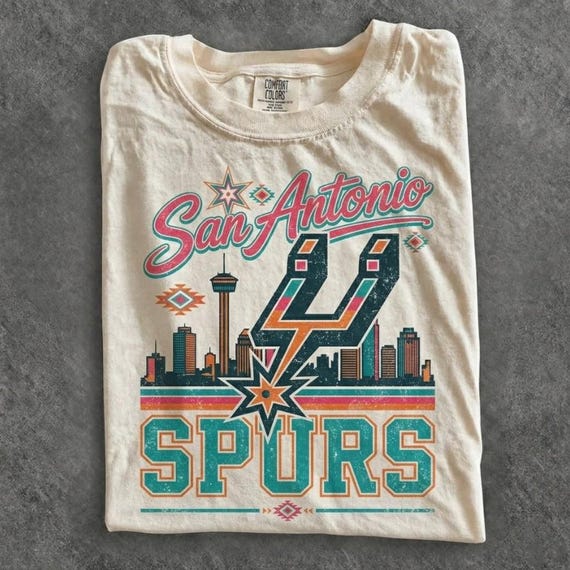 Comfort Colors Go Spurs Go Shirt, San Antonio Basketball Fan Vintage Style Tee, Spurs Game Day Shirt, Retro Basketball Team Spirit Gift