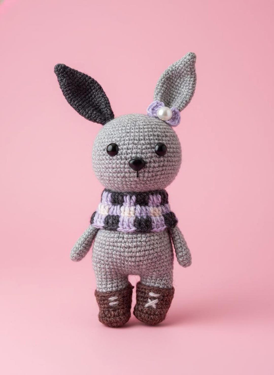 Ready to Ship-15cm Handmade Amigurumi Kangaroo-whimsical Crochet Roo in ...