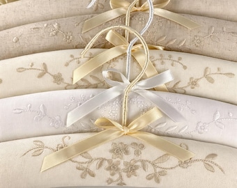 Personalized Embroidered Wedding Dress Boutique Hanger,Wedding Bridal Party Gift