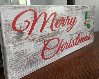Christmas wood sign Christmas sign wood signs sayings wood | Etsy