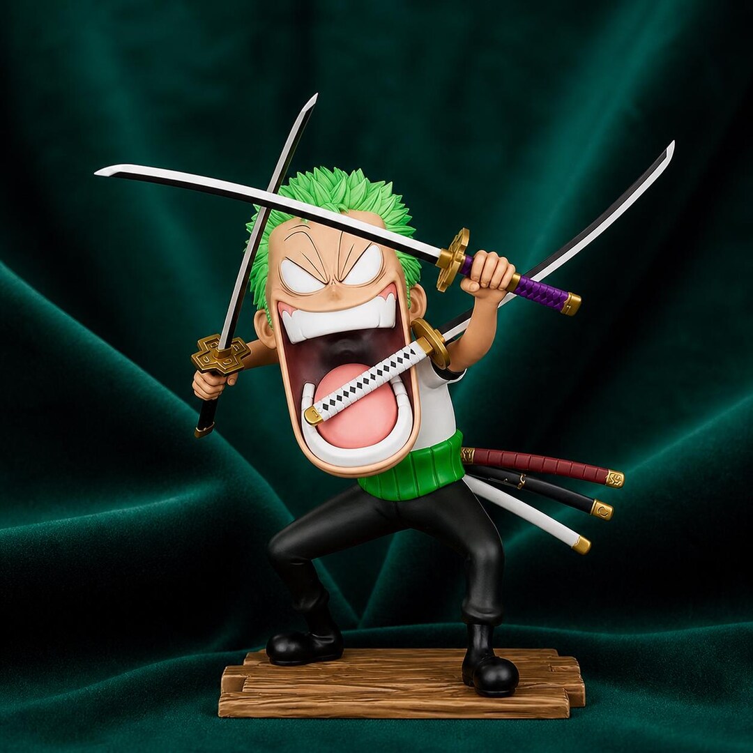 Funny Anime Style Action Figure Set – Exaggerated Expression Statue ...