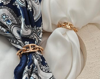 エルメス シルクスカーフ カレ90「クリケティス」レッド シルク