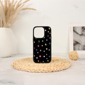 Rainbow Tiny Star Phone Case For iPhone Air iPhone 17 16 15 14 13 12 11 iPhone Pro/Pro Max Case iPhone Mini Case XR XS MAX Personalized Gift