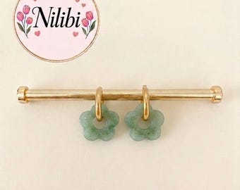 Boucles d’oreilles fleur