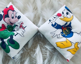 Disney Pin Cushion Hanky’s Minnie Mouse Donald Duck OOAK