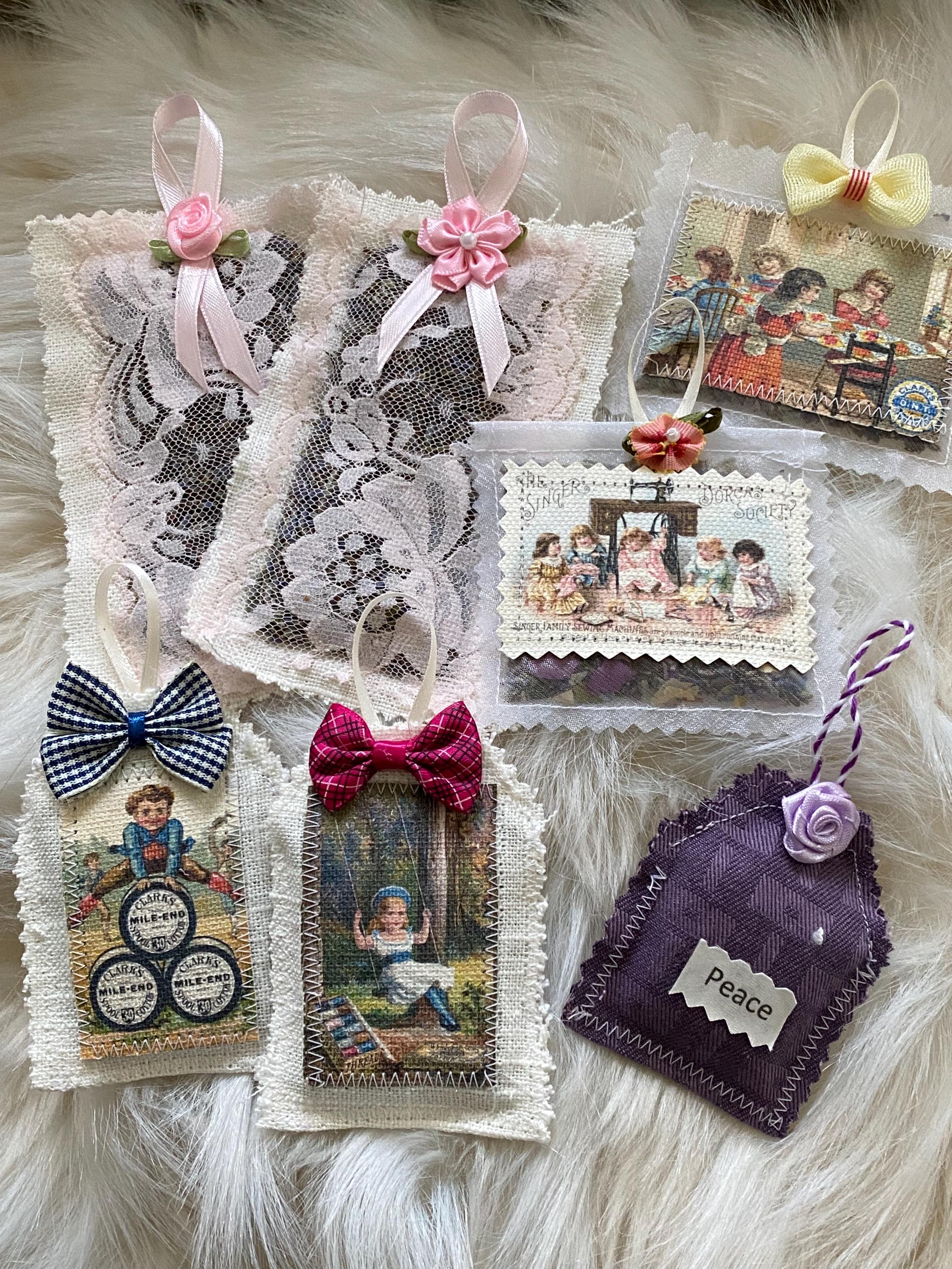 Lavender Handmade Sachet Set of 7 Drawers Closets House Warming Gift - Etsy