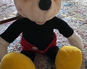 Vintage Mickey Mouse Doll Collectible like new