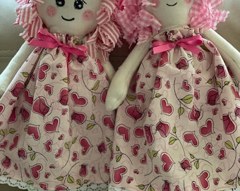 Rag Doll  Handmade OOAK Made with love Stunning Gift