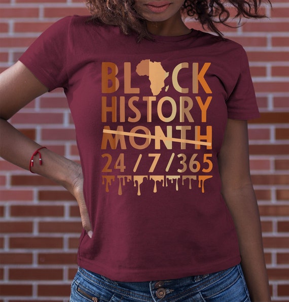 365 Shirt Melanin Pride Shirt Black 