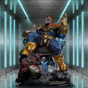 Thanos - Arquivo STL para Impressão 3D da Marvel