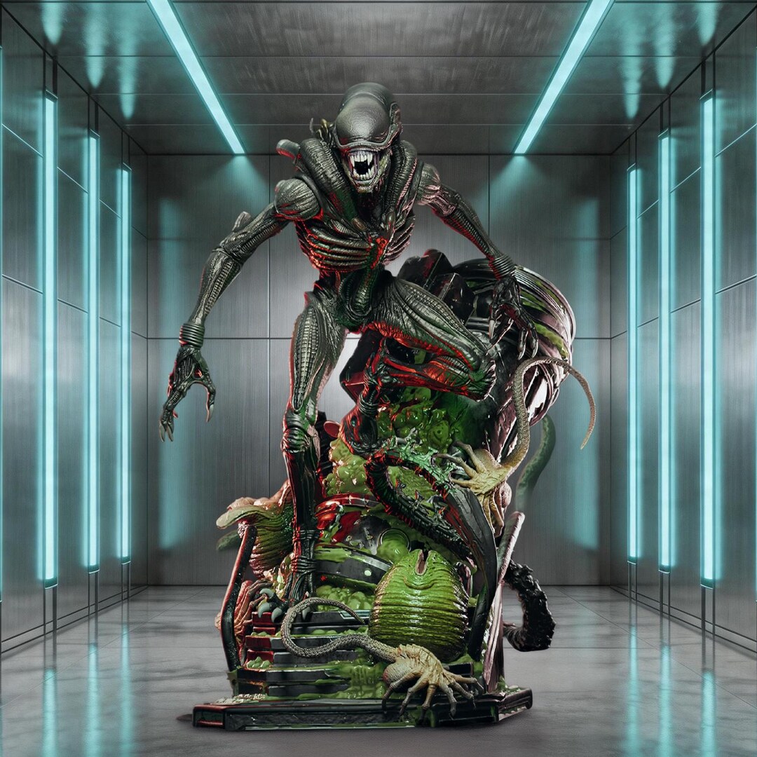 Alien Xenomorph - Movie STL 3D Print File - Etsy