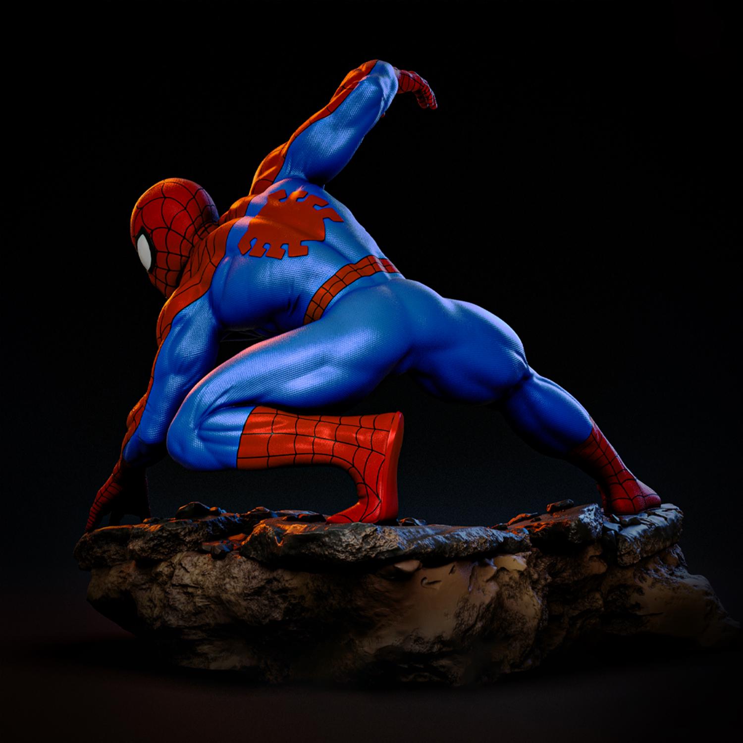 Spiderman - Marvel STL 3D Print File - Etsy