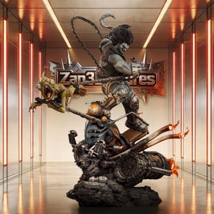 Lobo - Cómic Bounty Hunter Comics Archivo STL para impresión 3D