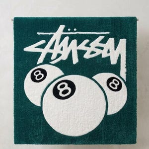 Stussy 8 Ball Rug - Etsy