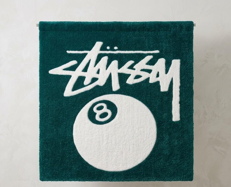 Stussy 8 Ball Rug - Etsy Singapore