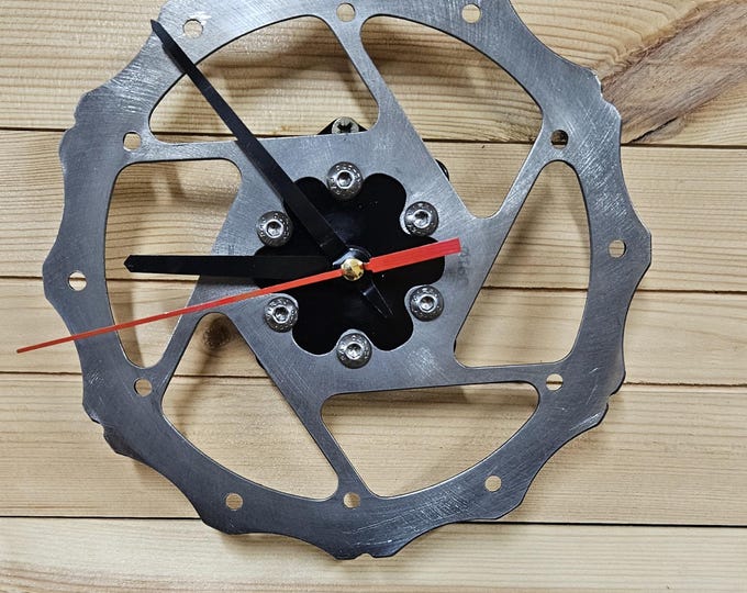 disc brake wall clock