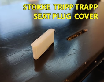Coprifori Stokke Tripp Trapp / Coprifori per seggiolone / Accessori Tripp Trapp stampati in 3D / Tappi per seggiolone sicuri per bambini / Coperture con finitura pulita