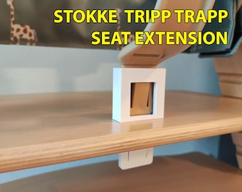 Prolunga per sedile Stokke Tripp Trapp / Allargamento per sedile seggiolone / Aggiornamento Tripp Trapp stampato / Accessorio comfort per bambini piccoli / Accessorio per seggiolone