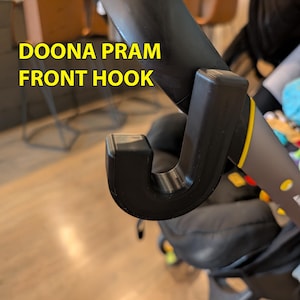 Gancho para cochecito Doona / Soporte resistente para bolsas de cochecito / Mejora impresa en 3D