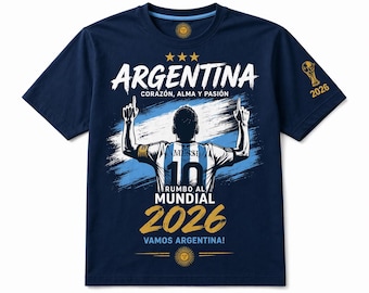 Colección para aficionados de Argentina para el Mundial 2026: Un homenaje a la gloria, la pasión y el legado de los campeones.
